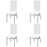 vidaXL Conjunto de jantar 5 pcs branco
