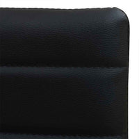 vidaXL Conjunto 5 pcs de mesa de jantar e cadeiras preto