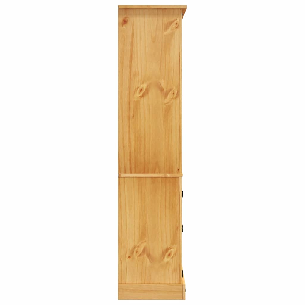 vidaXL Guarda-louças Corona Range em pinho mexicano 80x40x170 cm