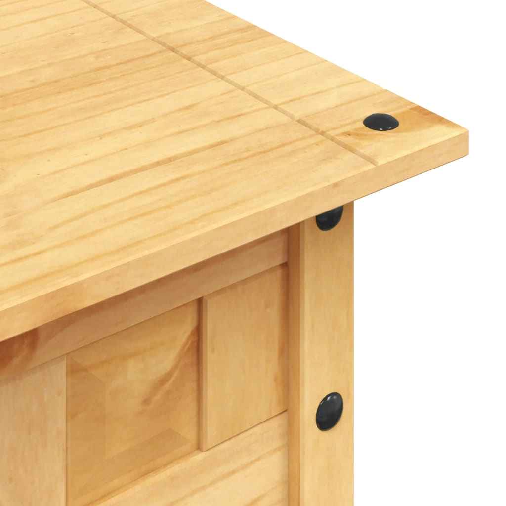 vidaXL Mesa de centro Corona Range em pinho mexicano 100x55x44 cm