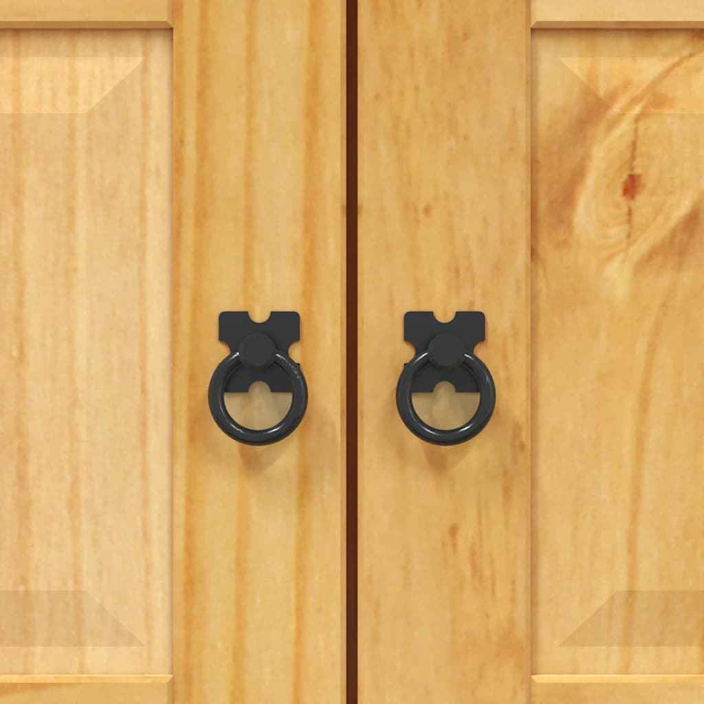 vidaXL Móvel de TV Corona Range em pinho mexicano 80x43x78 cm