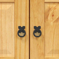 vidaXL Móvel de TV Corona Range em pinho mexicano 80x43x78 cm