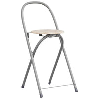 vidaXL Conjunto de jantar dobrável 5 pcs MDF