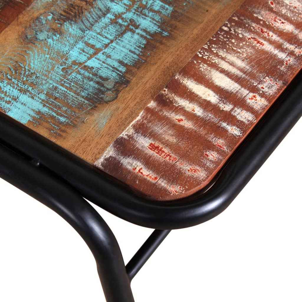 vidaXL Cadeiras de jantar 2 pcs madeira recuperada maciça