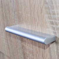 vidaXL Aparador de aglomerado 71x35x88 cm cor carvalho