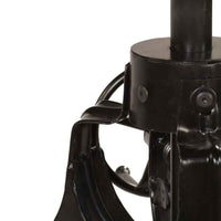 vidaXL Mesa de bar em madeira recuperada maciça 75x(76-110) cm