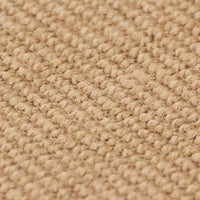 vidaXL Tapete de divisão em juta com apoio de látex 70x130 cm natural