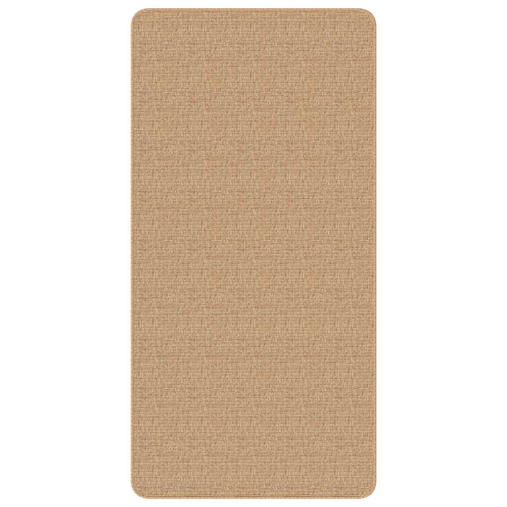 vidaXL Tapete de divisão em juta com apoio de látex 70x130 cm natural