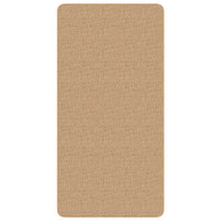 vidaXL Tapete de divisão em juta com apoio de látex 70x130 cm natural