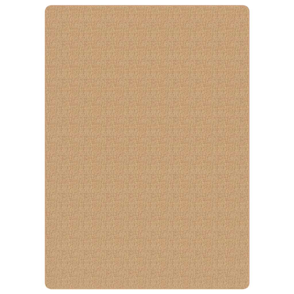 vidaXL Tapete de divisão em juta com apoio de látex 70x130 cm natural