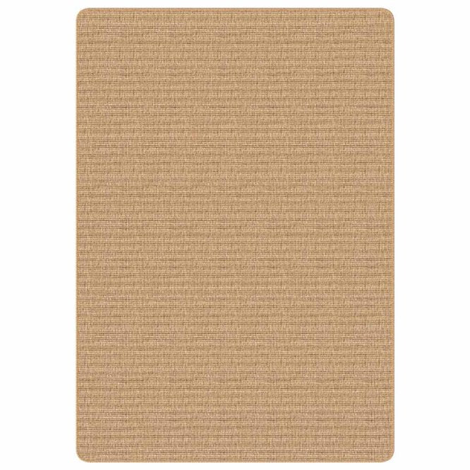 vidaXL Tapete de divisão em juta com apoio de látex 70x130 cm natural