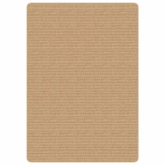 vidaXL Tapete de divisão em juta com apoio de látex 70x130 cm natural