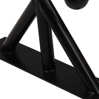 vidaXL Mesa de bar madeira recuperada maciça multicolor 60x60x107 cm