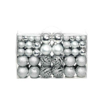 vidaXL Conjunto de bolas de natal 100 pcs 3/4/6 cm dourado
