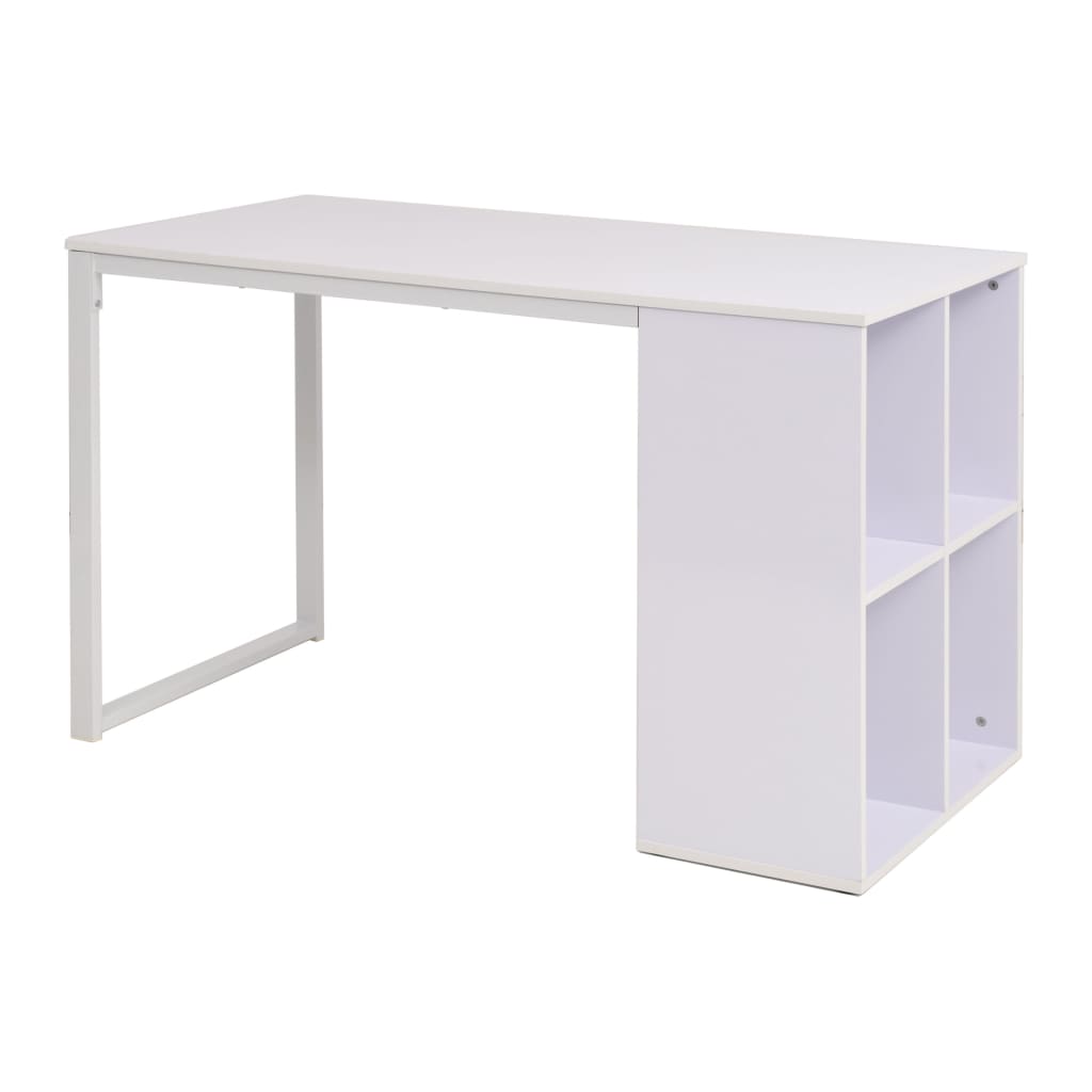 vidaXL Secretária 120x60x75 cm branco