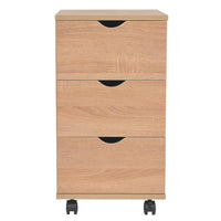 vidaXL Unidade de gavetas 33x45x60 cm preto