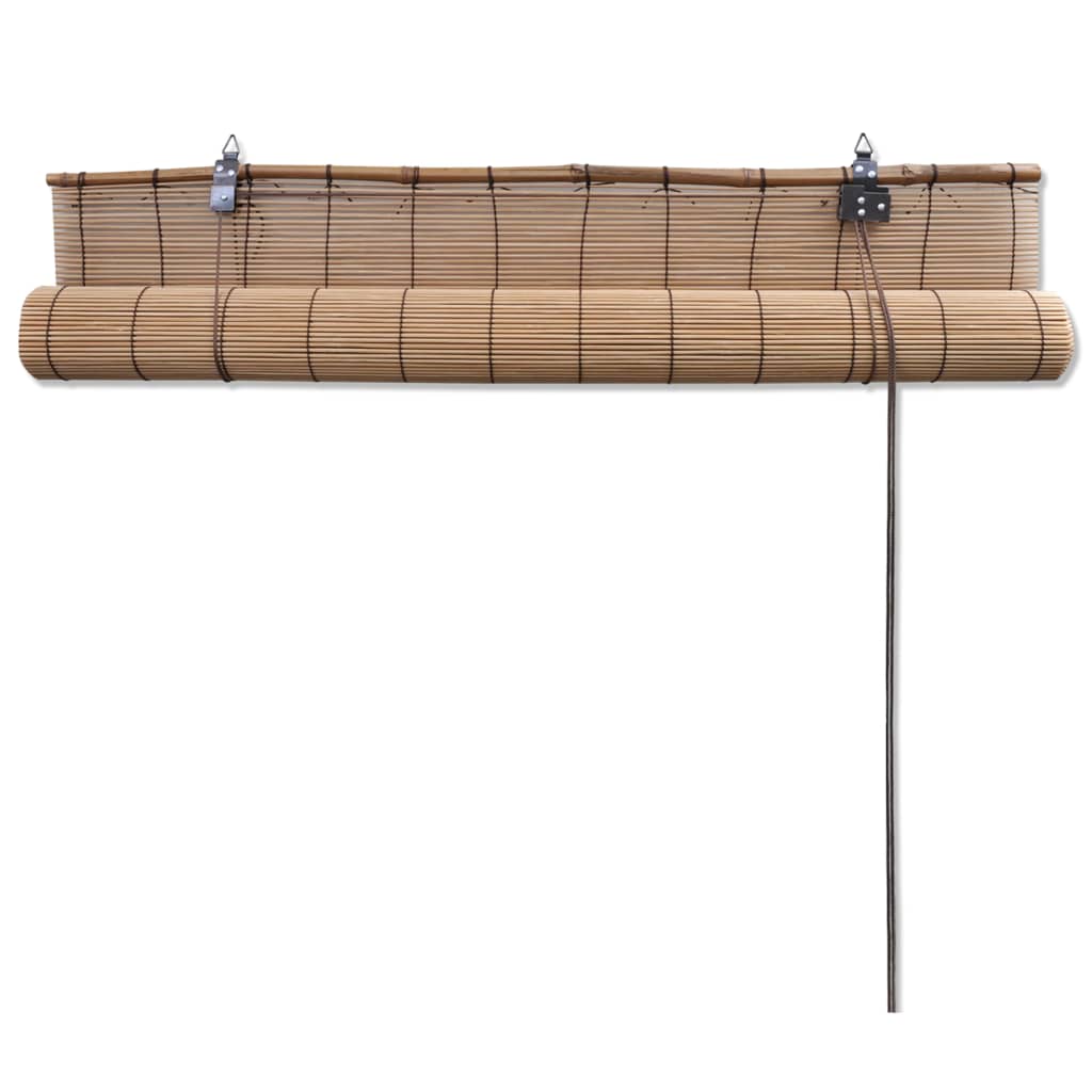 Estore de enrolar 80 x 160 cm bambu natural