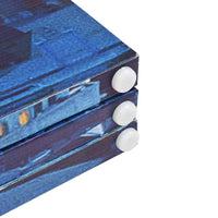 vidaXL Biombo dobrável Paris à noite 120x170 cm