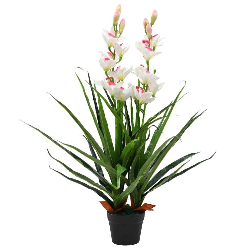 vidaXL Planta hortênsia artificial com vaso 60 cm vermelha
