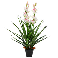 vidaXL Planta hortênsia artificial com vaso 60 cm vermelha