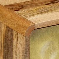vidaXL Móvel de TV madeira de mangueira maciça 120x30x45 cm
