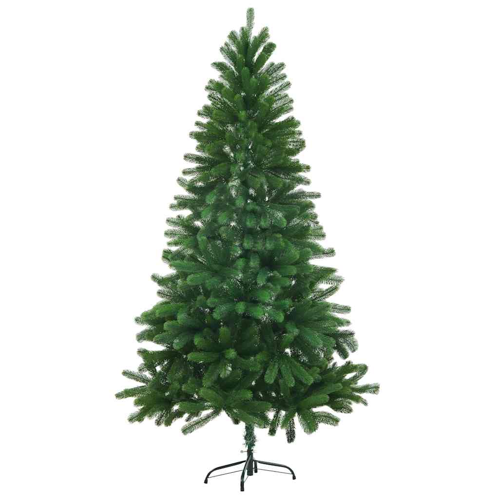 vidaXL Árvore de Natal artificial agulhas realistas 150 cm verde