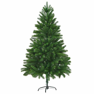 vidaXL Árvore de Natal artificial agulhas realistas 150 cm verde
