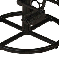 vidaXL Bancos de bar 2 pcs madeira recuperada maciça