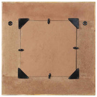 vidaXL Espelho de parede em madeira recuperada maciça 60x60 cm