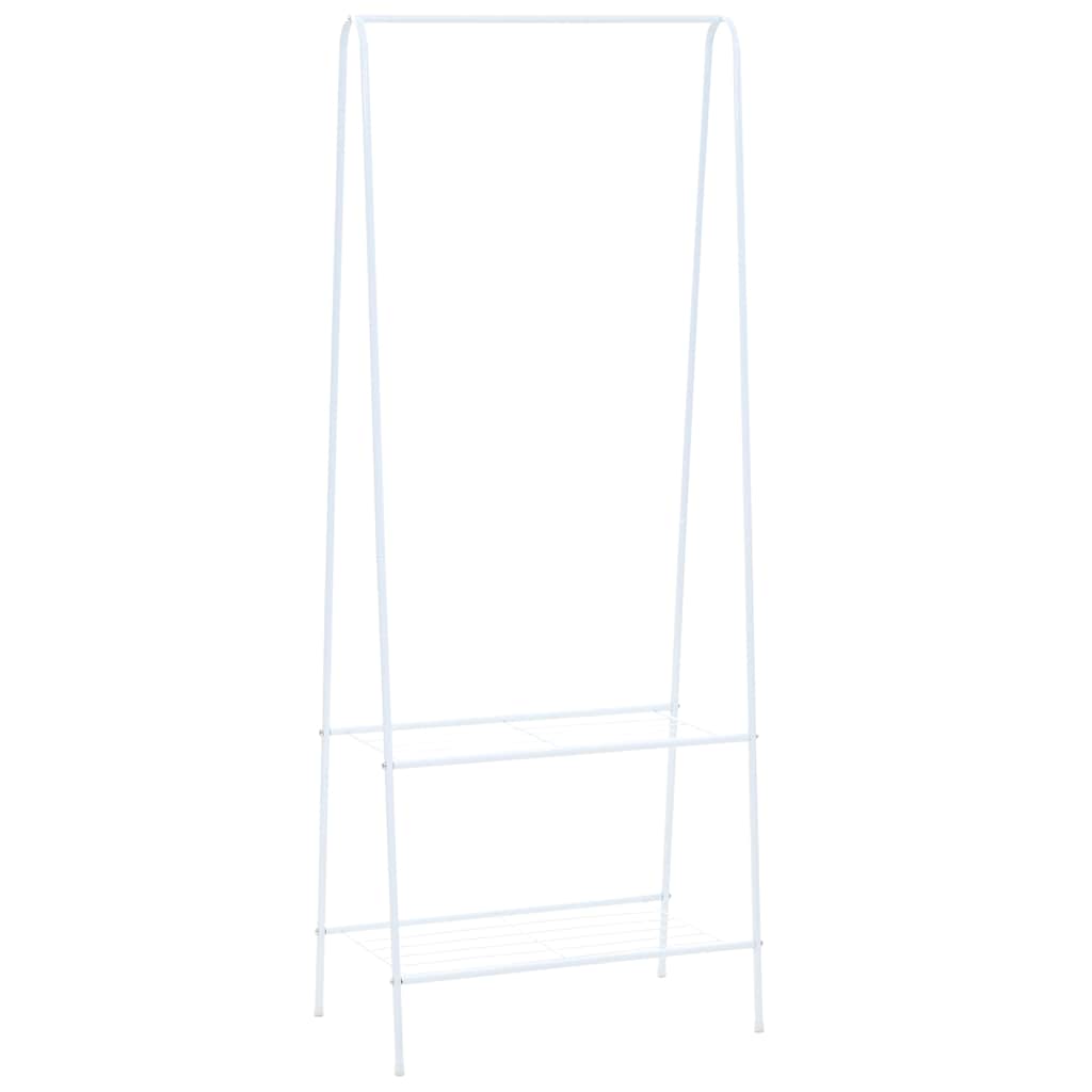 vidaXL Suporte para roupas 59x35x150 cm preto