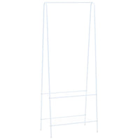 vidaXL Suporte para roupas 59x35x150 cm preto