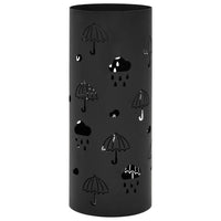 Suporte guarda-chuvas/de armazenamento quadrado branco aço 48,5 cm