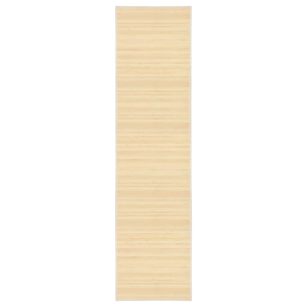 vidaXL Tapete de bambu 80x200 cm natural