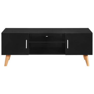 vidaXL Móvel de TV 120x40x46 cm MDF preto