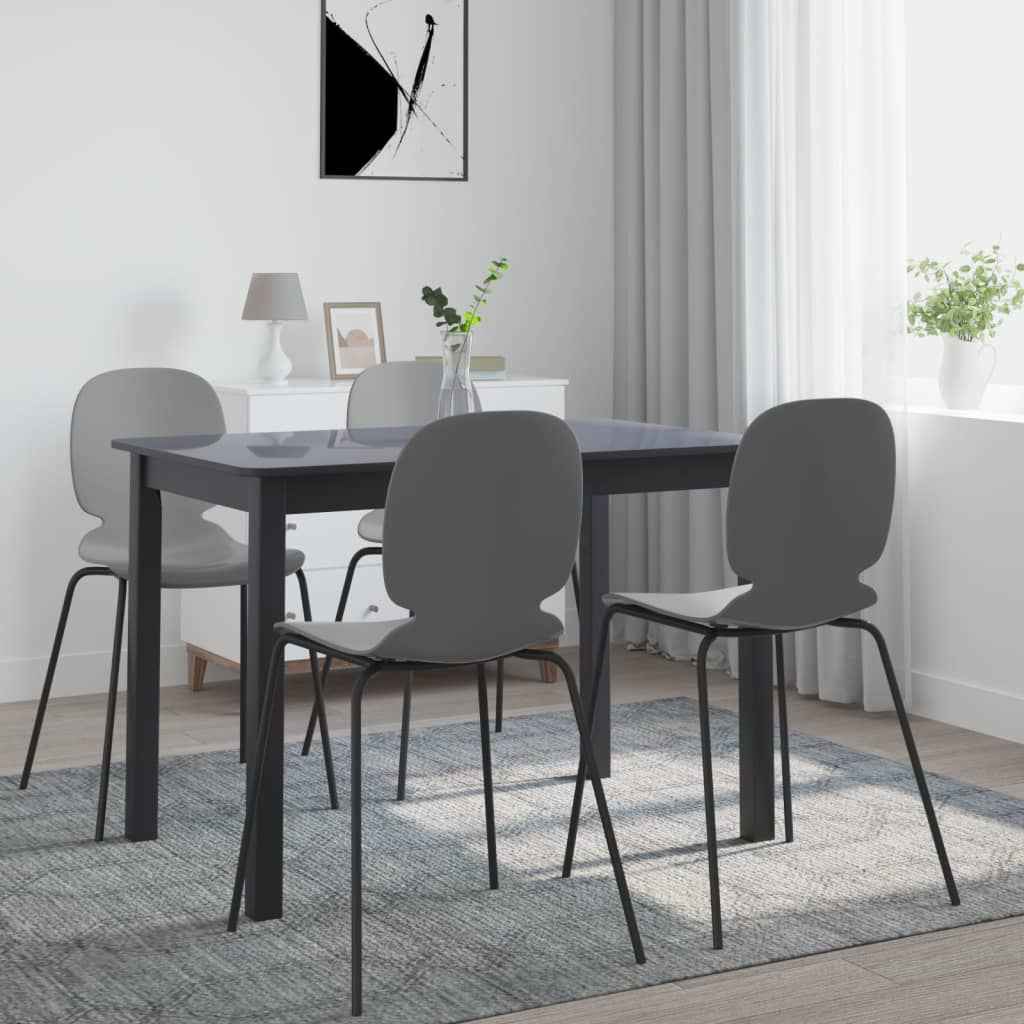vidaXL Mesa de jantar 114x71x75cm madeira de seringueira maciça branco