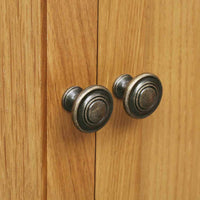 vidaXL Sapateira 76x37x105 cm madeira de carvalho maciça