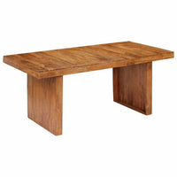 vidaXL Mesa de jantar 180x90x75 cm madeira de acácia maciça