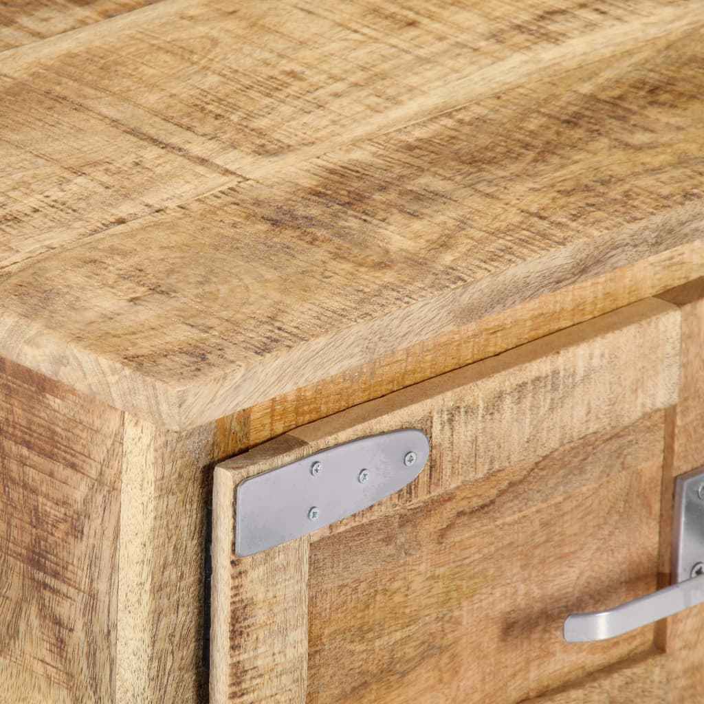 vidaXL Mesa de centro 70x70x30 cm madeira de mangueira maciça