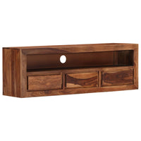 vidaXL Móvel de TV 120x30x40 cm madeira acácia maciça