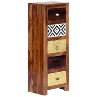 vidaXL Móvel lateral 40x30x110 cm madeira acácia maciça