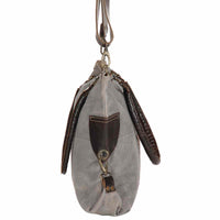 vidaXL Bolsa Estrela Cinza Escuro 63 x 41 cm lona