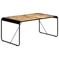 vidaXL Mesa de jantar 180x90x76 cm madeira recuperada maciça