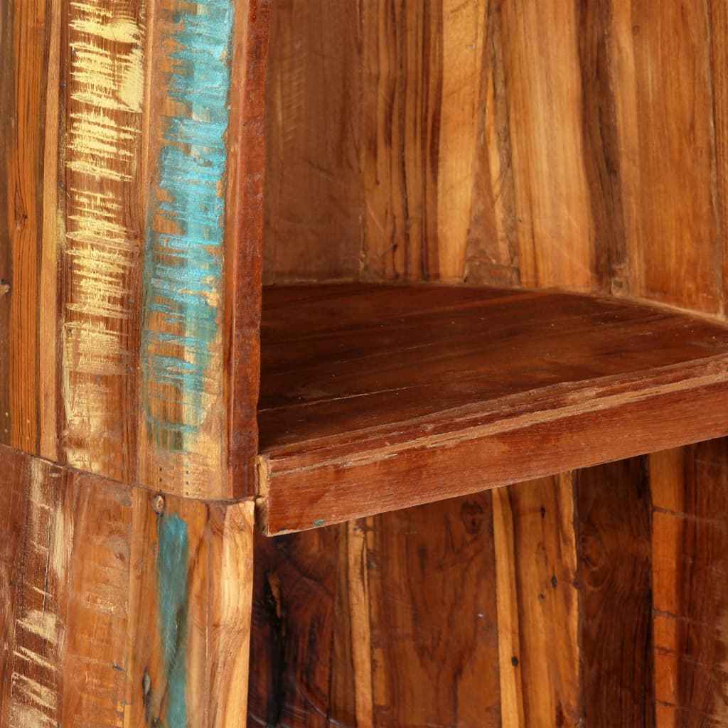 vidaXL Garrafeira 50x40x180 cm madeira recuperada maciça