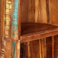 vidaXL Garrafeira 50x40x180 cm madeira recuperada maciça