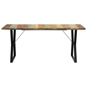 vidaXL Mesa de jantar 180x90x76 cm madeira de mangueira maciça