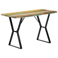 vidaXL Mesa de jantar 180x90x76 cm madeira de mangueira maciça