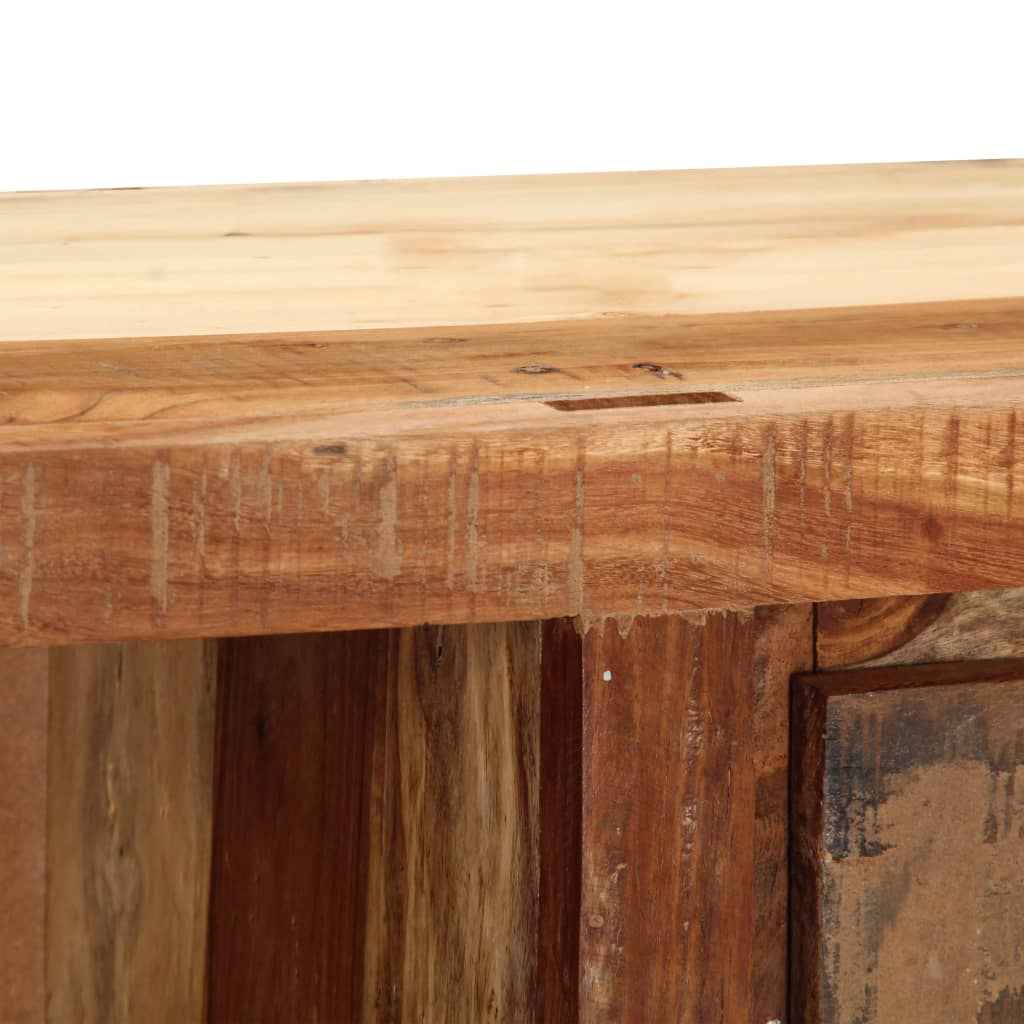 vidaXL Móvel de TV 100x30x33 cm madeira recuperada maciça