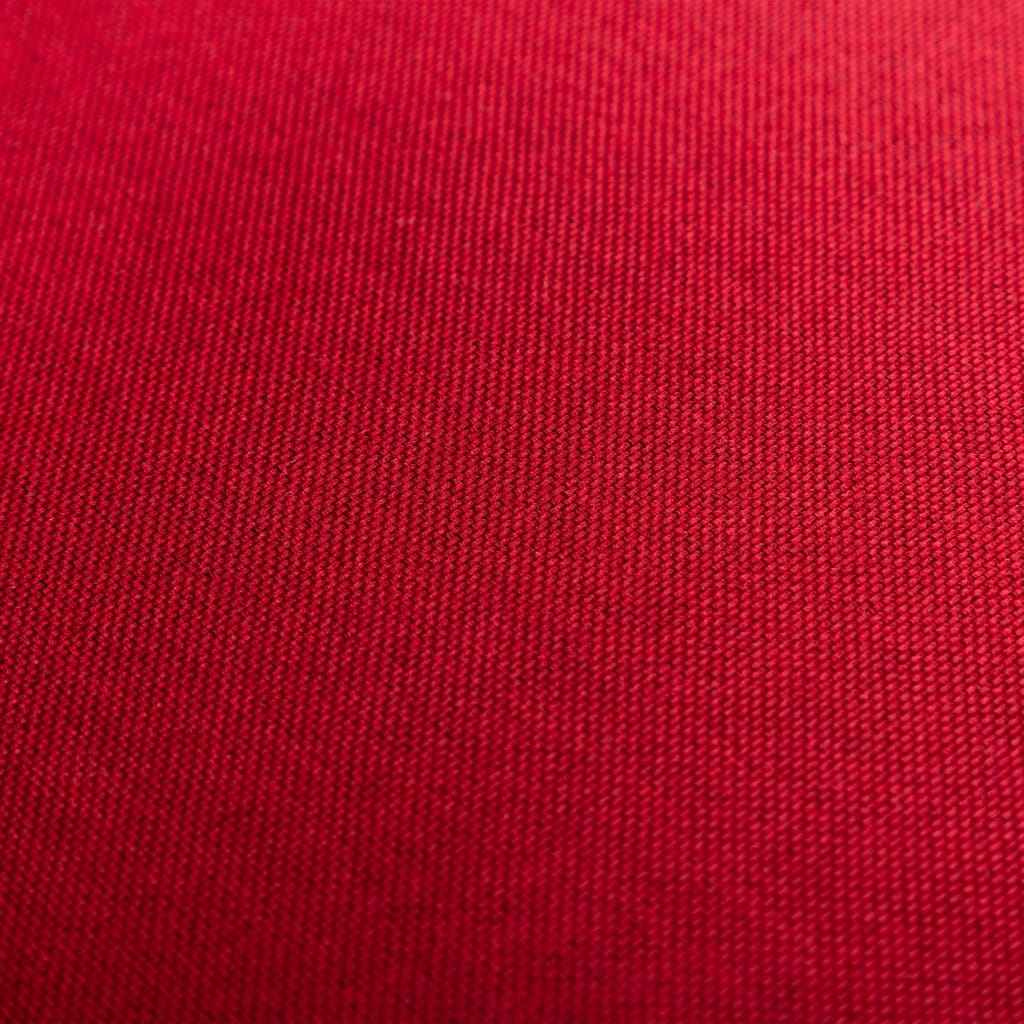 vidaXL Poltrona em tecido vermelho tinto