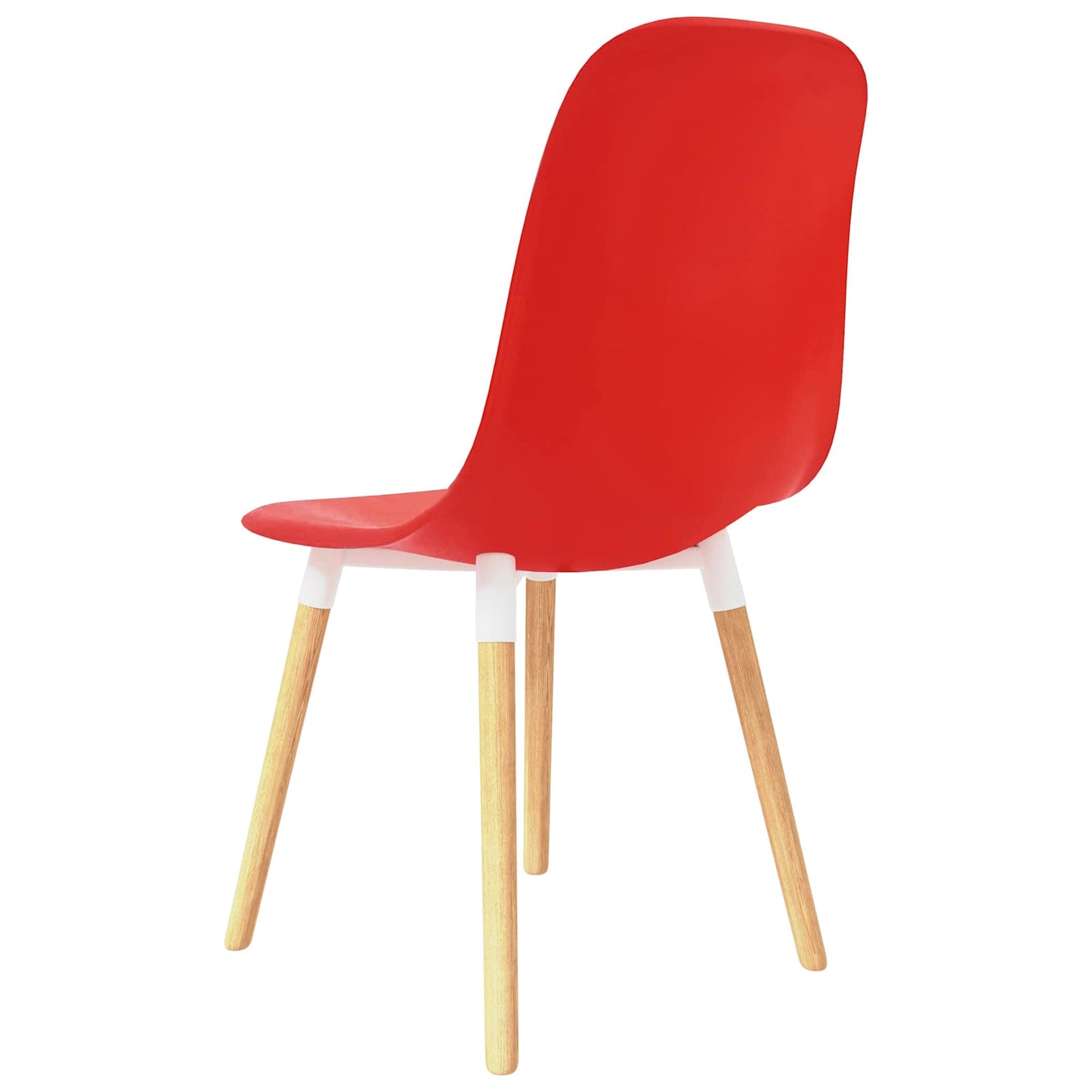 vidaXL Cadeiras de Jantar 6 pcs Vermelho 47 x 50,5 x 83 cm