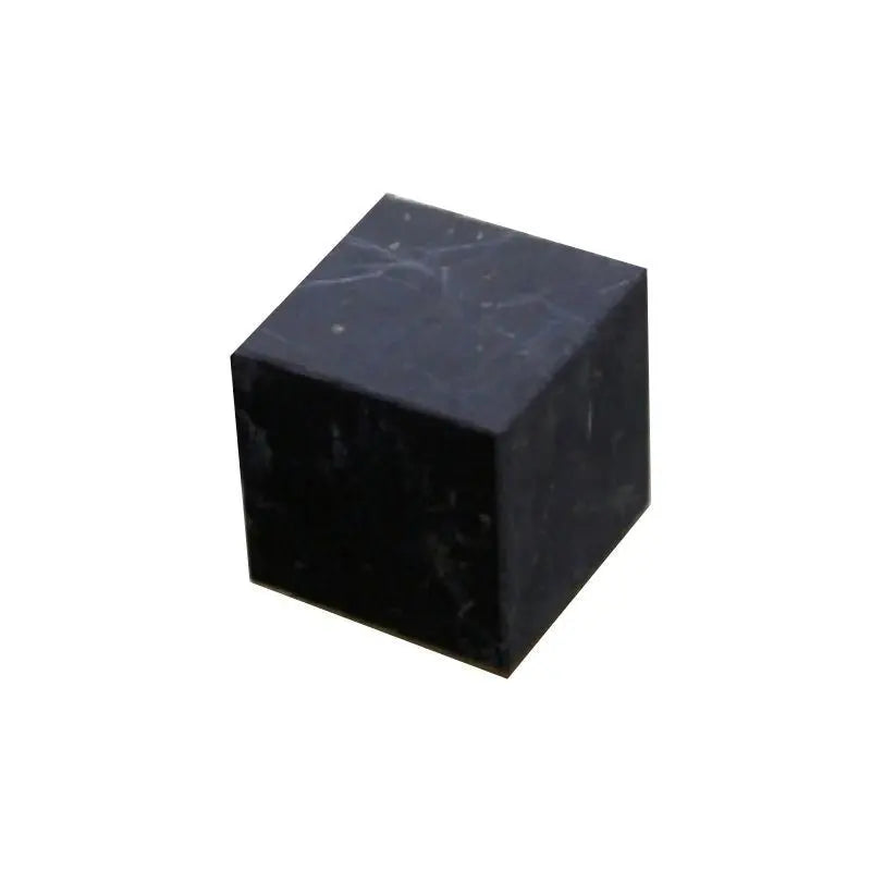 Cubo de Shungite polida - 7 cm